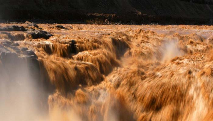 陜西黃河壺口風(fēng)景圖